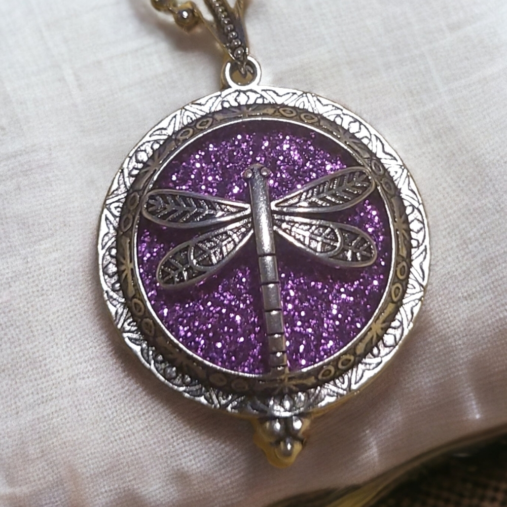 UNIQUE Aromatherapy Pendant - Silver - Picture 3 of 7
